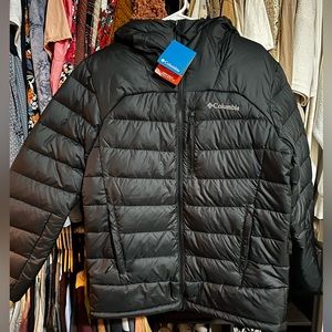 Columbia black thermal heat puff jacket